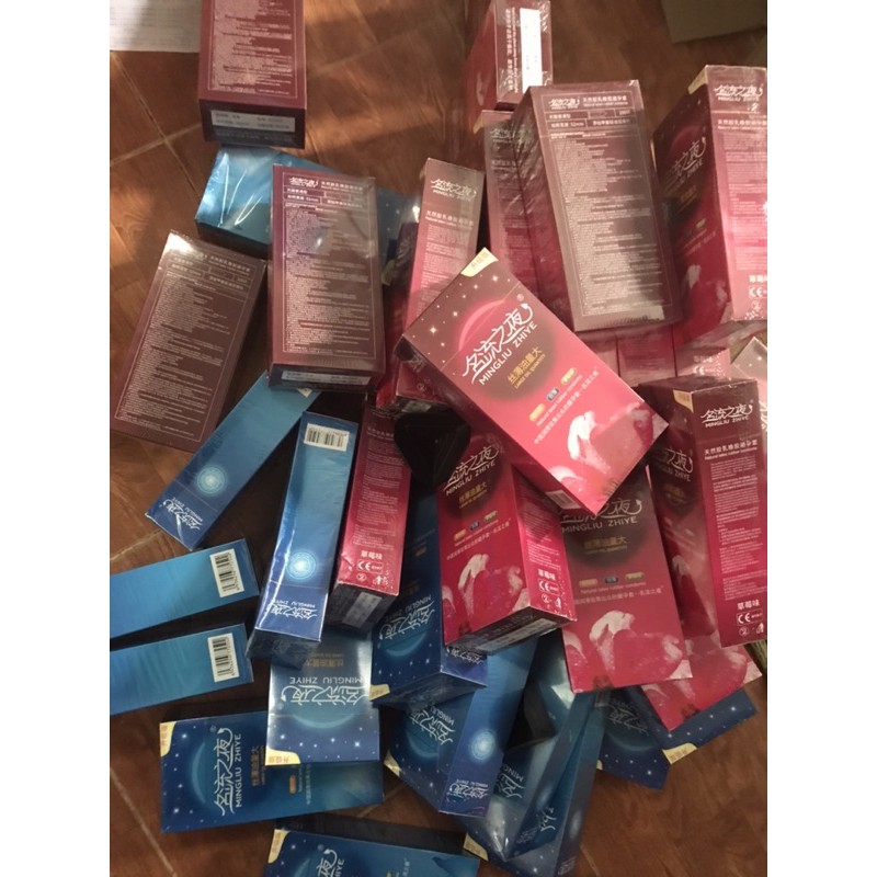 Bao cao su nhiều dầu bôi trơn nội địa Trung