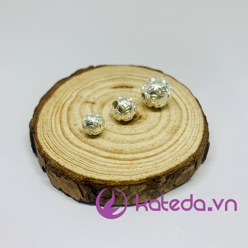 Charm bi kim tiền chuẩn bạc S999 ( PKB3404 , PKB3405 )