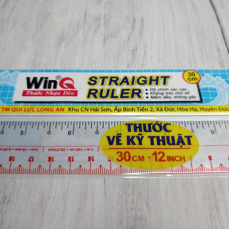 ✅ Thước Dẻo 20/30cm - WINQ - Thước Học Sinh
