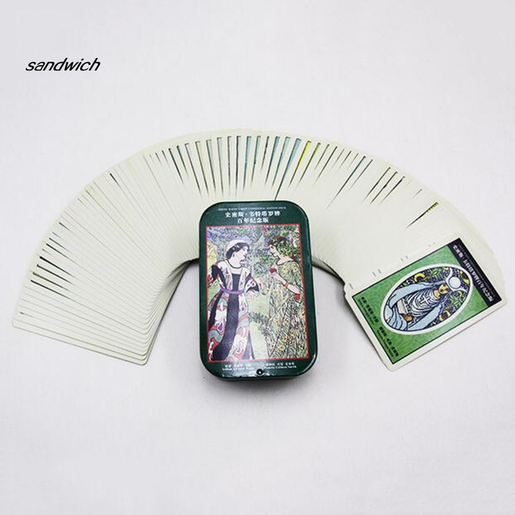 Bộ Bài Tarot Kiểu Dáng Cổ Điển Độc Đáo Kèm Hộp Đựng Tiện Dụng