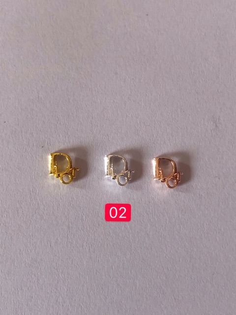 Phụ kiện charm hình thương hiệu trang trí móng 10k/10 viên
