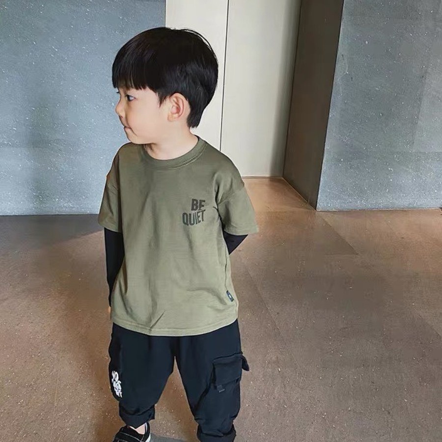 Bộ Quần Áo Cho Bé Trai Dài Tay Don't Từ 7 Đến 32 Kg Ken Store