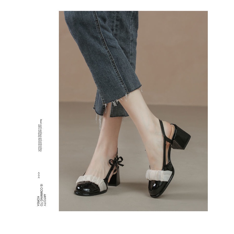Dép Sandal Cao Gót Thời Trang Mùa Hè 2022 Phong Cách Mới Cho Nữ