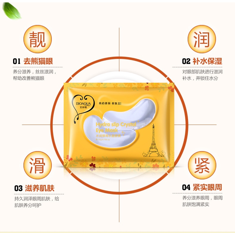 Eye Mask Sticker anti-envelhecimento anti-inchaço olheiras hidratante máscara de olho BIOAQUA