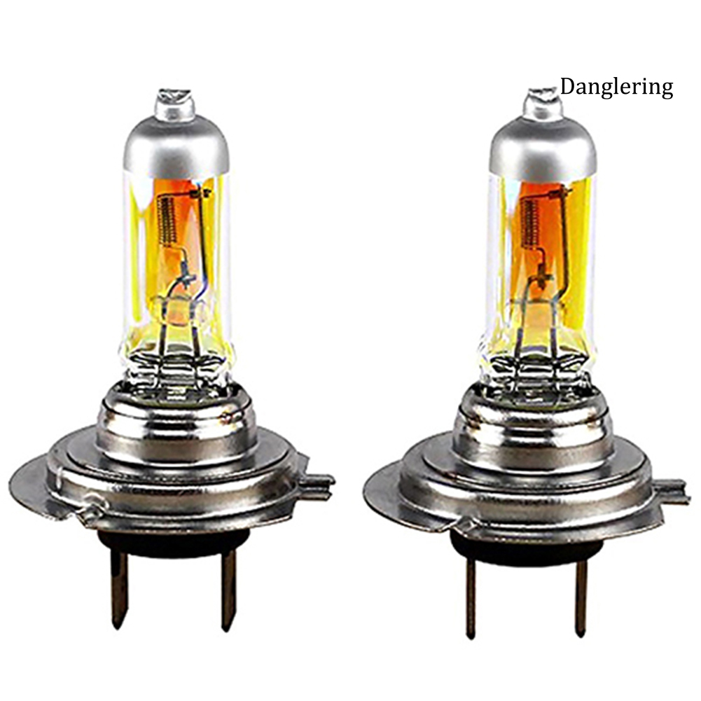 Set 2 bóng đèn pha xenon halogen H7 12V siêu sáng dành cho xe hơi