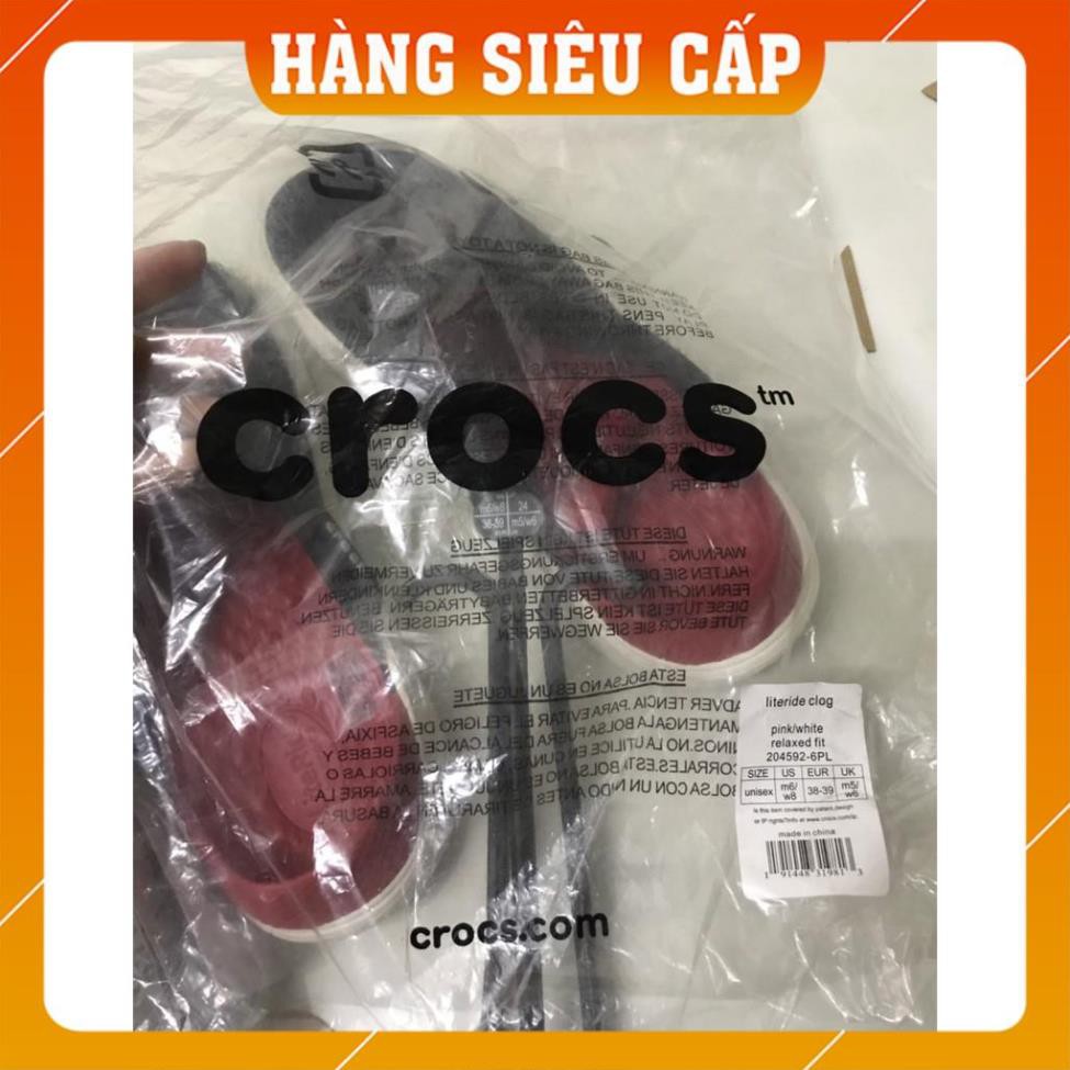 FreeShip - Hàng cao cấp [GIÁ HỦY DIỆT- HÀNG XỊN] Dép bít mũi, giày sục nhựa Literide siêu mềm êm đế CAMO | BigBuy360 - bigbuy360.vn