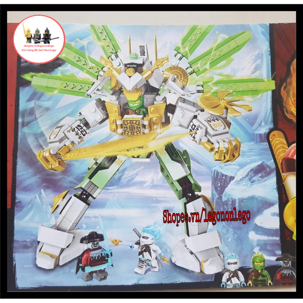 Bộ xếp hình Non Lego Ninjago Lloyd's TiTan Mech no box