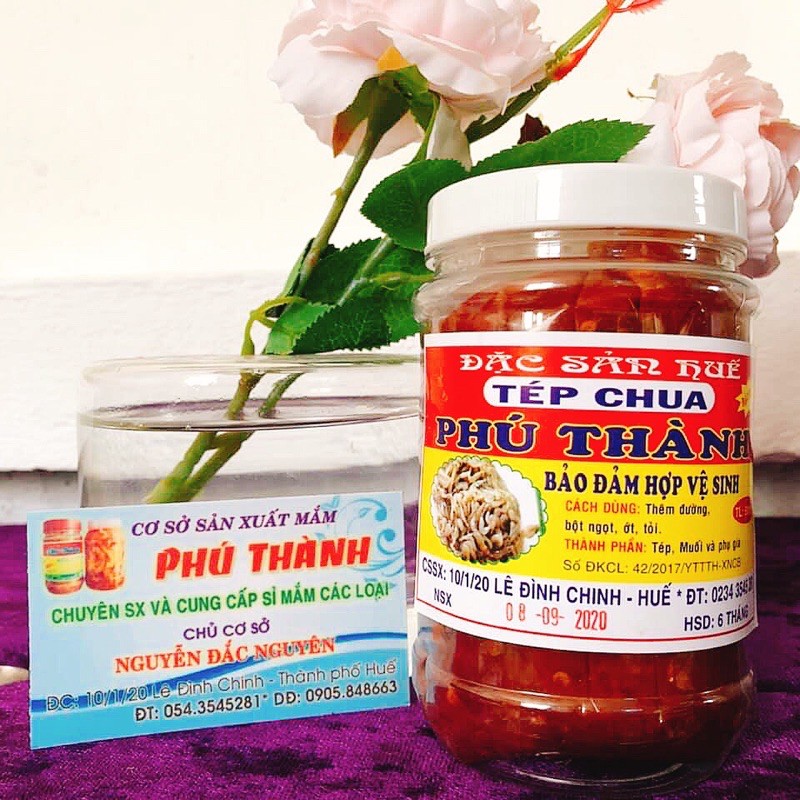 Tép Chua Phú Thành 500g 🎈 Đặc sản Huế 🎈