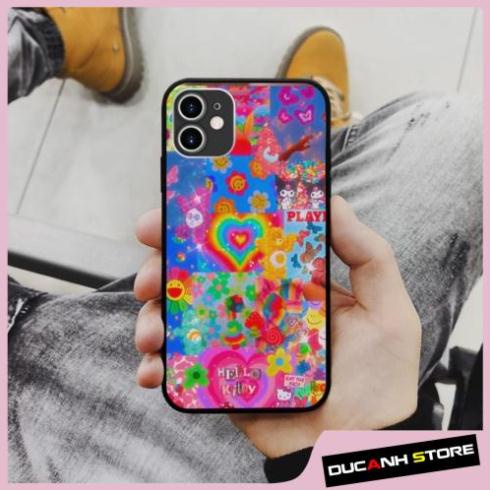 Ốp lưng iphone SAMSUNG hình happy colorful  collagea art collage art pop art  cho các dòng iPhone PAP20211030
