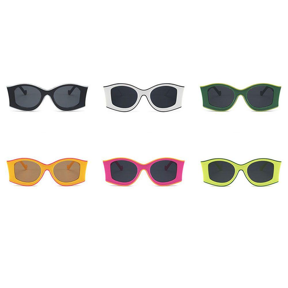 Kính Mát Màu Tương Phản Thời Trang Hàn Quốc Cổ Điển Cho Nam Và Nữ