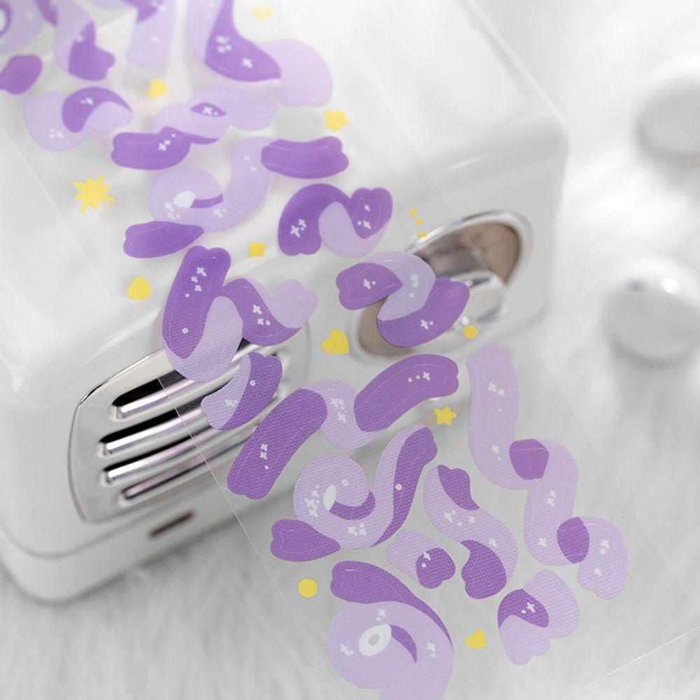 AUGUSTINA Nhãn Dán Trang Trí Điện Thoại / Album Ảnh Màu Cầu Vồng Xinh Xắn