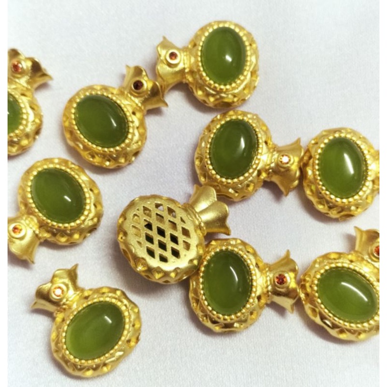 Charm túi tài lộc may mắnCharm Nepal nhà phật mic vòng cao cấp