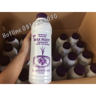 Phân bón tăng trưởng cây trồng max root chai 1 lít - kích rễ, bung đọt