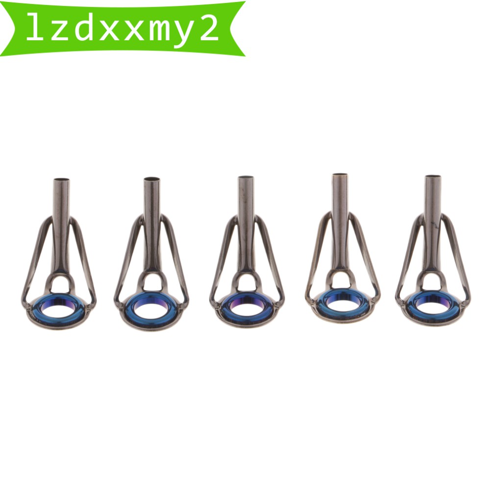 Bộ 5 khoen đầu cần câu cá bằng thép không gỉ tiện lợi