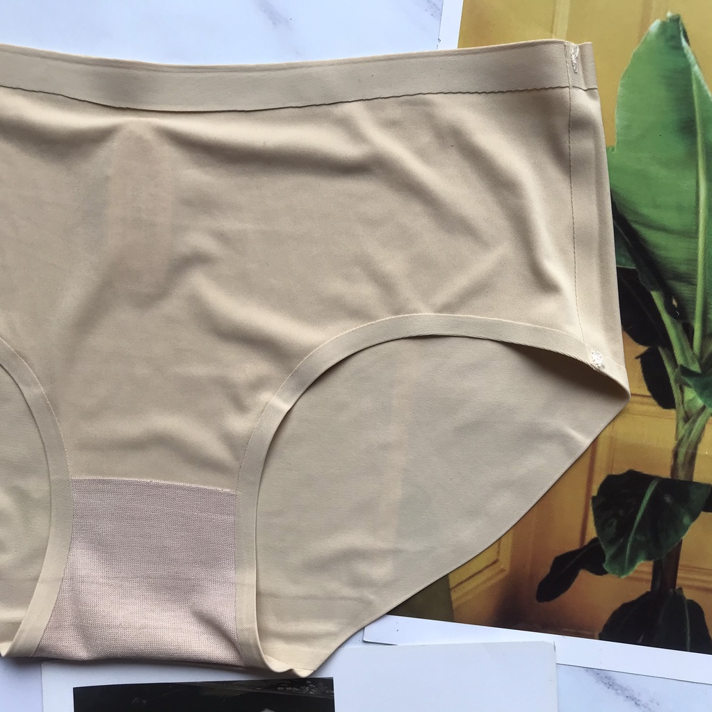 Sét 5 Quần Lót Nữ Đúc Su thun lạnh không đường may cao cấp kháng khuẩn QL01