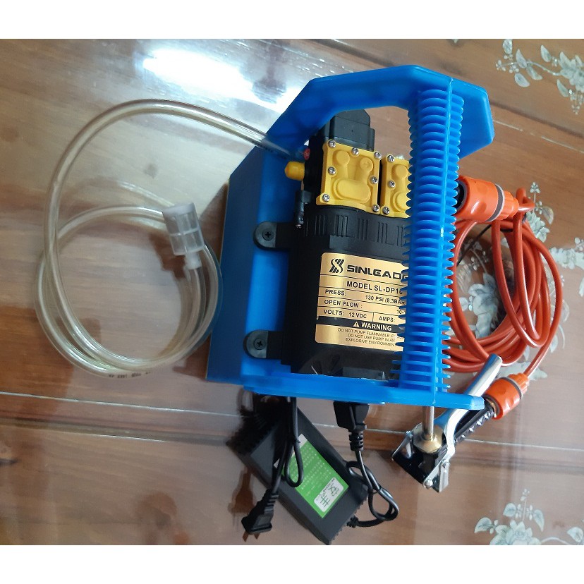 12V12AH-BÌNH PHUN THUỐC MINI XÁCH TAY BƠM ĐÔI SINLEADER CAO CẤP