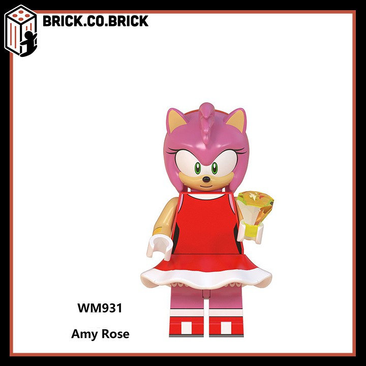 WM6086 - Đồ chơi lắp ráp minifigure nhân vật những người bạn của Sonic trong tựa game Sonic The Hedgehog