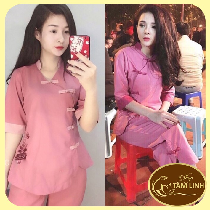 Đò Lam Đi Chùa_Mẫu 5 Nút