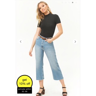 Mock Neck Bodysuit F21