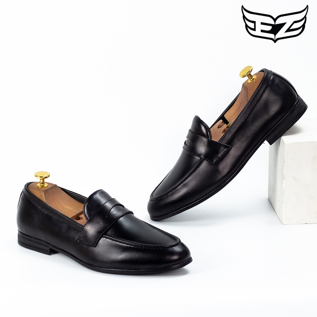 Giày Penny Loafer Patina - Giày Lười Công Sở Nam Cao Cấp - Da Bò Nhập Khẩu - Đế Cao Su Đúc - Bảo Hành 12th Chính Hãng