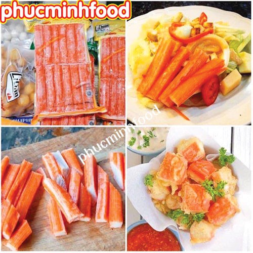 Thanh Cua Lichuan chiên thả lẩu và sushi Gói 500Gram 24 cây