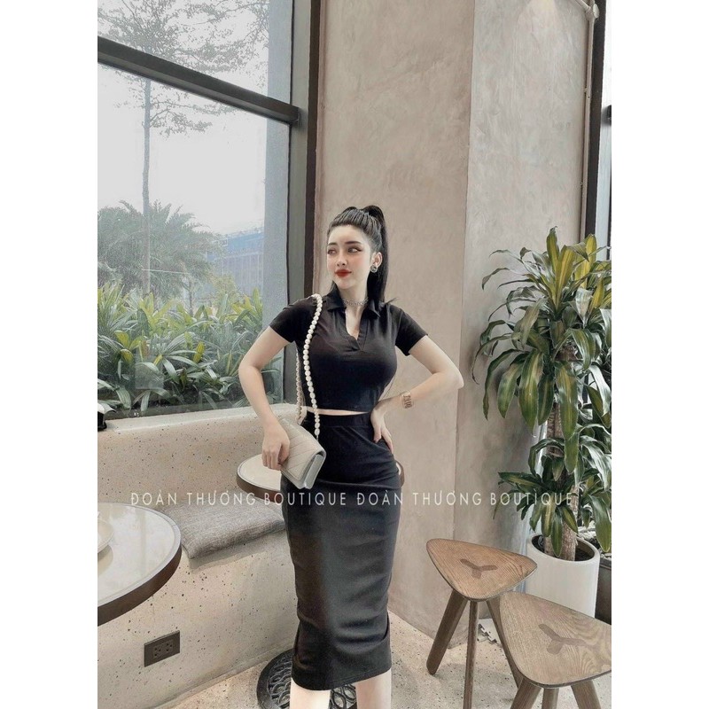 [Mã SKAMA06 giảm 8% tối đa 50K đơn 250K] set áo và váy ôm body tôn dáng | BigBuy360 - bigbuy360.vn