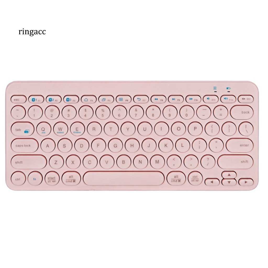 Bàn Phím Bluetooth Không Dây RGA Di Động Thoải Mái Cho Laptop