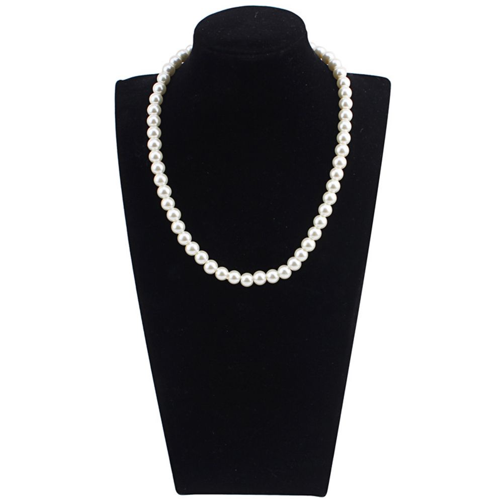 Vòng Cổ Choker Đính Hạt Ngọc Trai Nhân Tạo Hình Tròn Lớn Dành Cho Tiệc Cưới|Vòng Cổ Phong Cách Bohemian Thời Trang Mới Cho Nữ