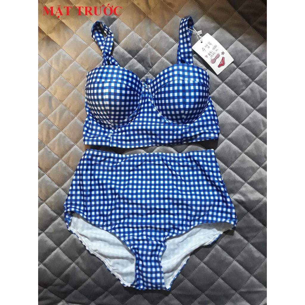 SET ĐỒ BƠI CARO SIÊU XINH