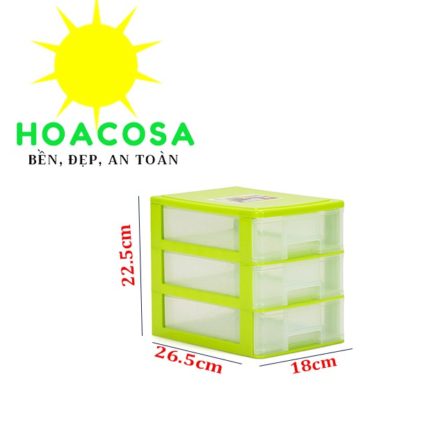 Tủ Nhựa Mini (Tủ Nhí) Loại: 3 Tầng, 4 Tầng, 5 Tầng Hiệp Thành-Nhỏ Xinh, Cứng Cáp, Gọn Nhẹ- Đồ Gia Dụng Hoacosa. | BigBuy360 - bigbuy360.vn