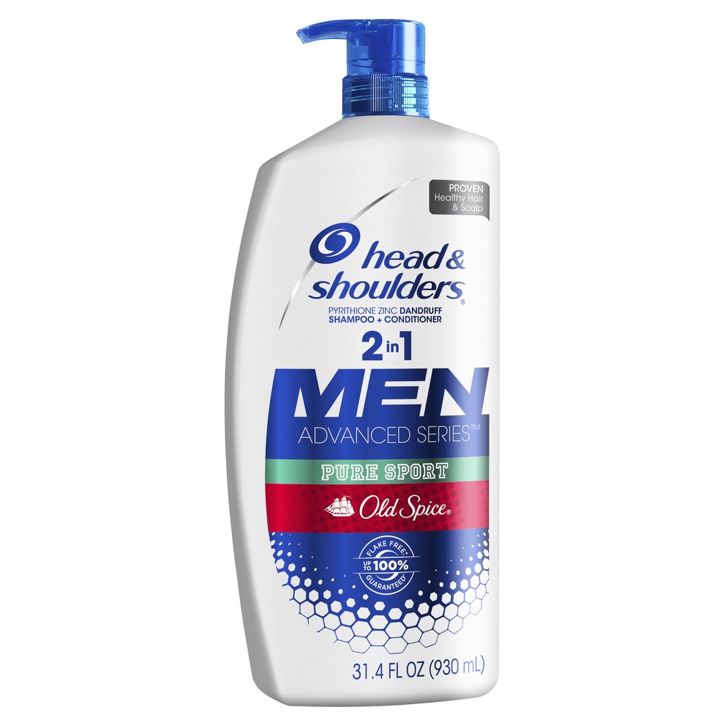 Dầu gội xả ngừa gàu cho nam HEAD & SHOULDER OLD SPICE PURE SPORT 930ml