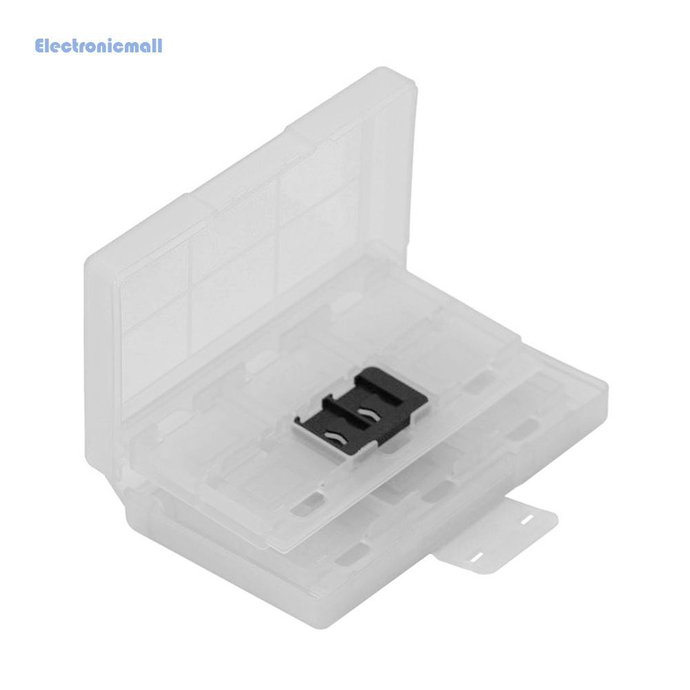 Hộp Đựng Thẻ Game Điện Tử Nhựa Cứng 24 Trong 1 Có 2 Khe Cắm Thẻ Nhớ Tf | BigBuy360 - bigbuy360.vn