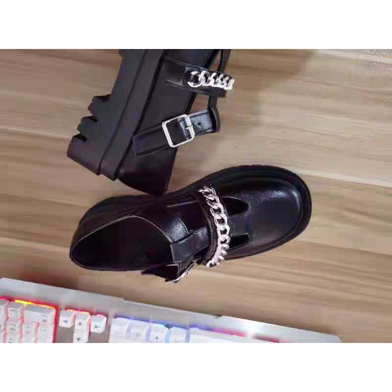 (order) Giày da mũi tròn kiểu Anh kèm hình thật | BigBuy360 - bigbuy360.vn