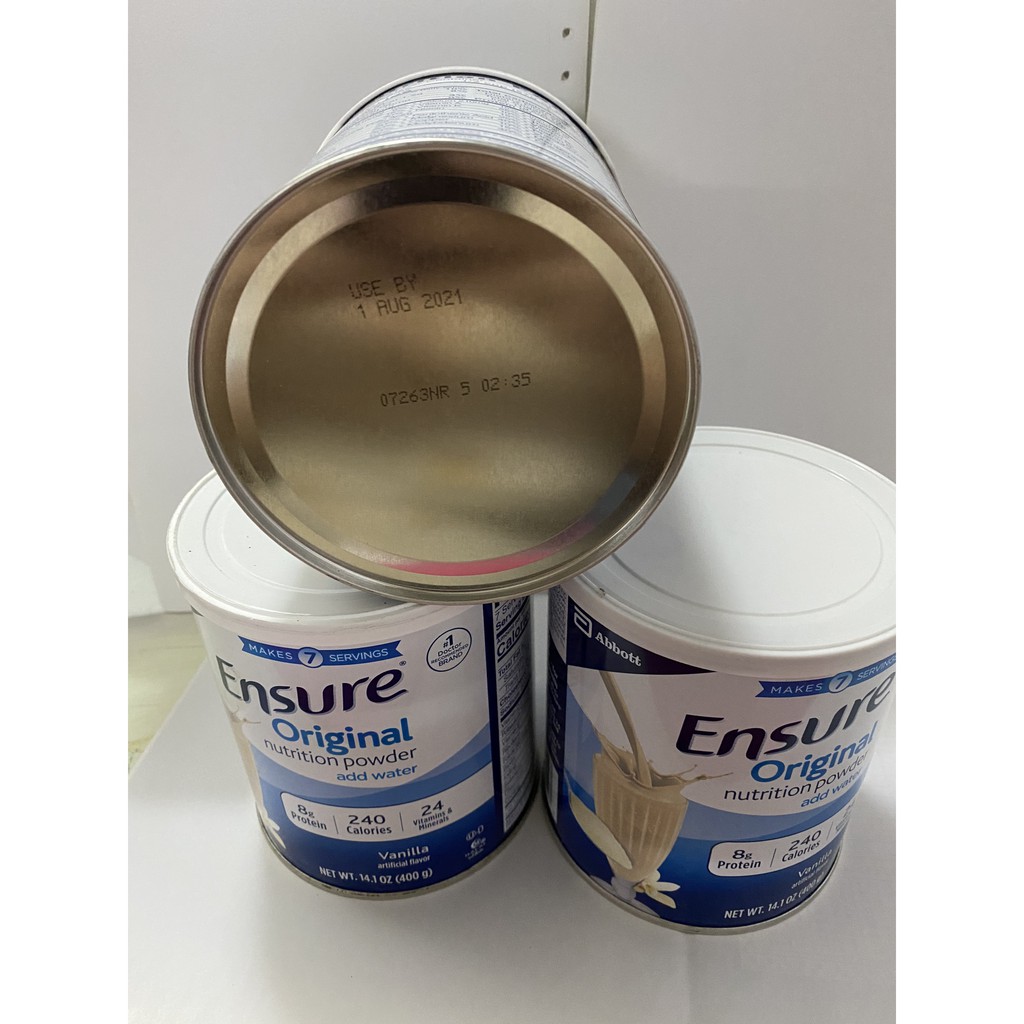 Sữa dinh dưỡng dạng bột Abbott Ensure original nutrition powder vanilla