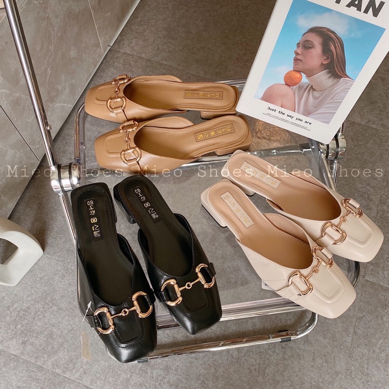 SỤC TAG MÓC XÍCH GU CHÌ ( MIEO SHOES D1074 D1075 D1076 ) | BigBuy360 - bigbuy360.vn