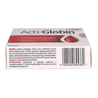 VIÊN BỔ MÁU ACTI-GLOBIN – Bổ sung sắt axit folic cho mẹ bầu, người thiếu máu (30 viên)