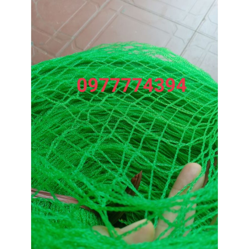 30 mét Lưới Xịn lưới nhựa xanh mắt cáo rào vườn quây gà vịt làm giàn leo cho cây leo khổ cao 2 mét