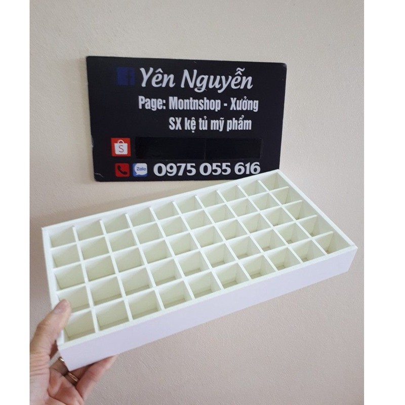 Khay son 50 ô đủ màu
