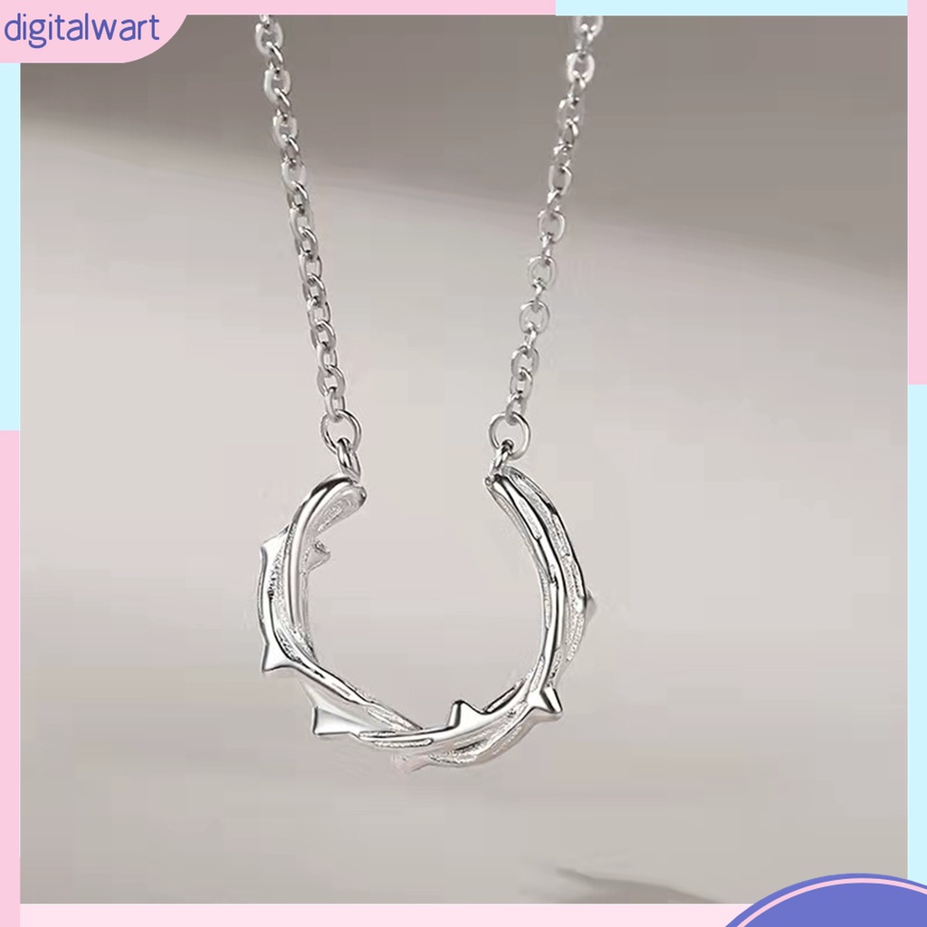 Vòng cổ Đồng Mặt Hình Hoa Hồng Chống Rỉ Sét Cho Cặp Đôi