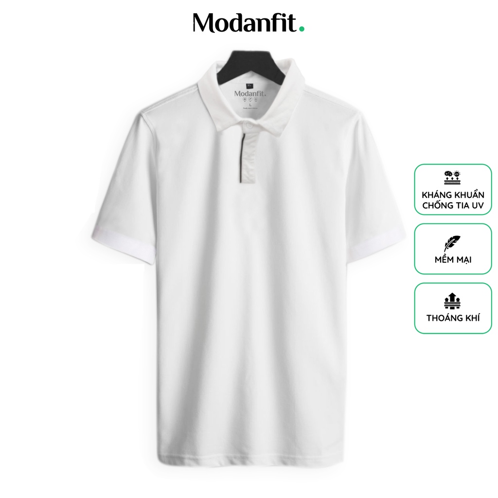 Áo polo nam cổ bẻ thiết kế viền cổ MODANFIT với chất vải cotton 100% cao cấp thoáng mát- PP0506