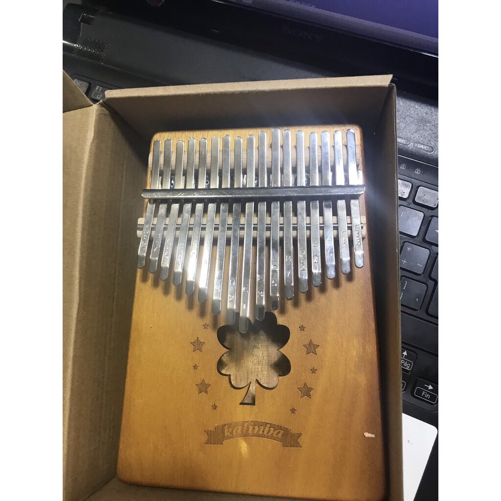 Đàn Kalimba - Đàn 17 Phím Kalimba Thumbs Piano Sử Dụng Ngón Tay