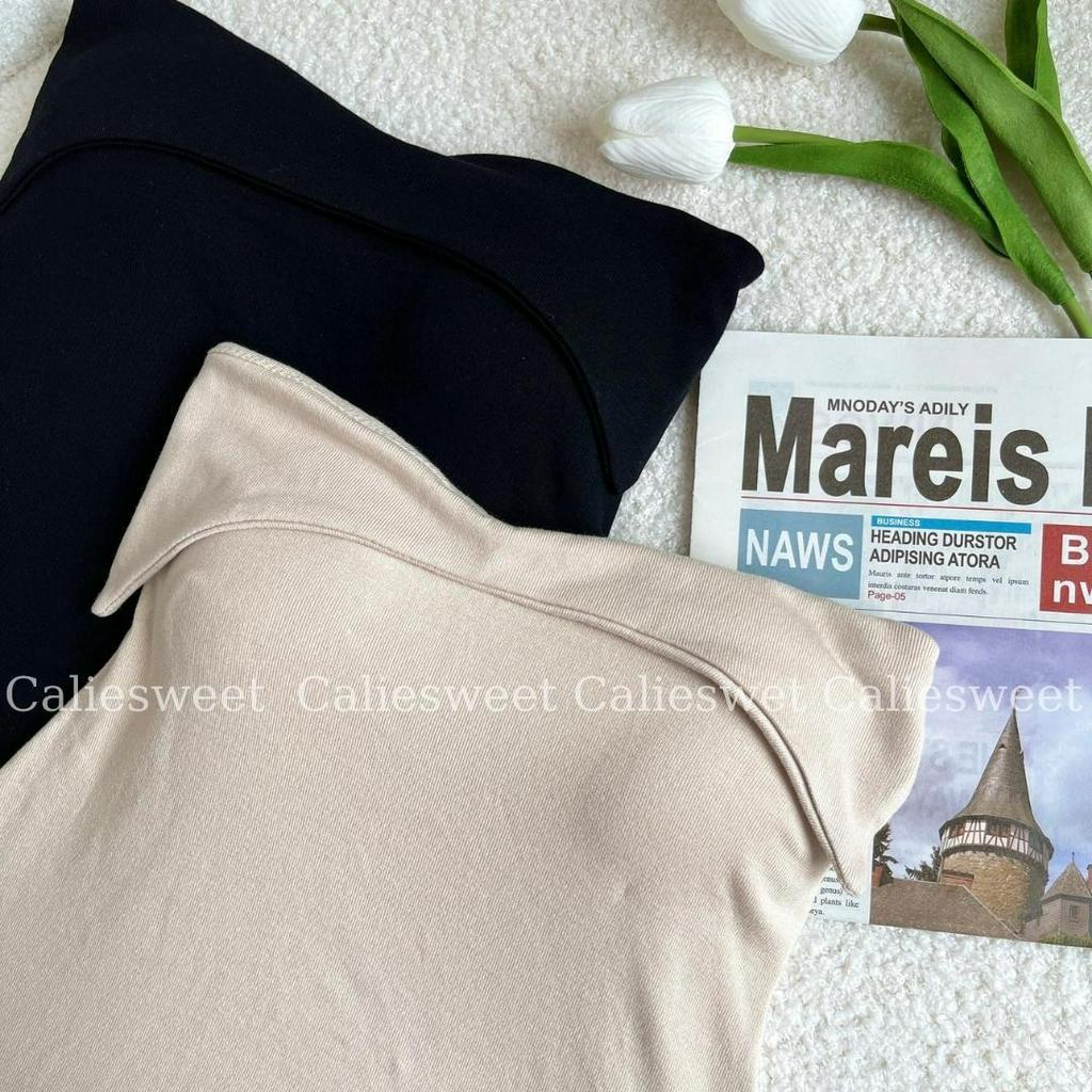 Áo quây ngực dáng dài Caliesweet  áo ống cúp ngực không dây ôm dáng sexy