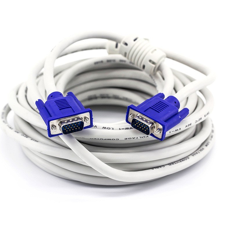 Cáp, Dây: VGA 2 đầu chống nhiễu 10m - Cáp VGA 2 đầu
