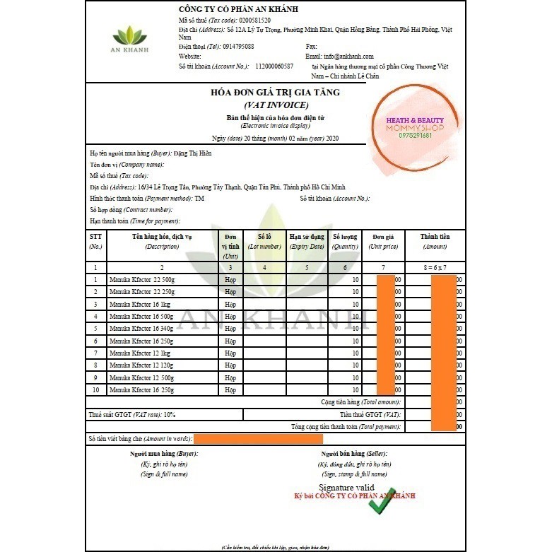 MANUKA New Zealand MGO 550+ 500gr Manuka Health Honey Mật ong Úc Wedderspoon Kfactor 22/16/12 UMF 400+ 250+ 100