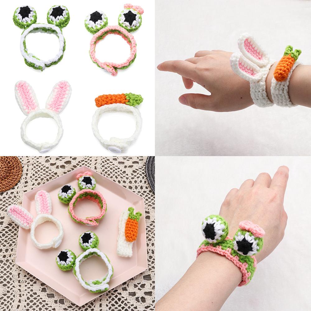 Vòng Đeo Tay Tai Thỏ Dễ Thương Xinh Xắn Kat1 Dành Cho Bé