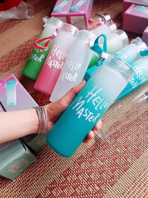 Bình nước hello master. 500ml