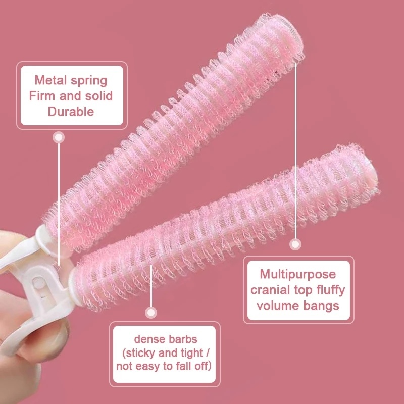 Set 2 Dụng Cụ Uốn Xoăn Tóc Tự Dính Tiện Dụng