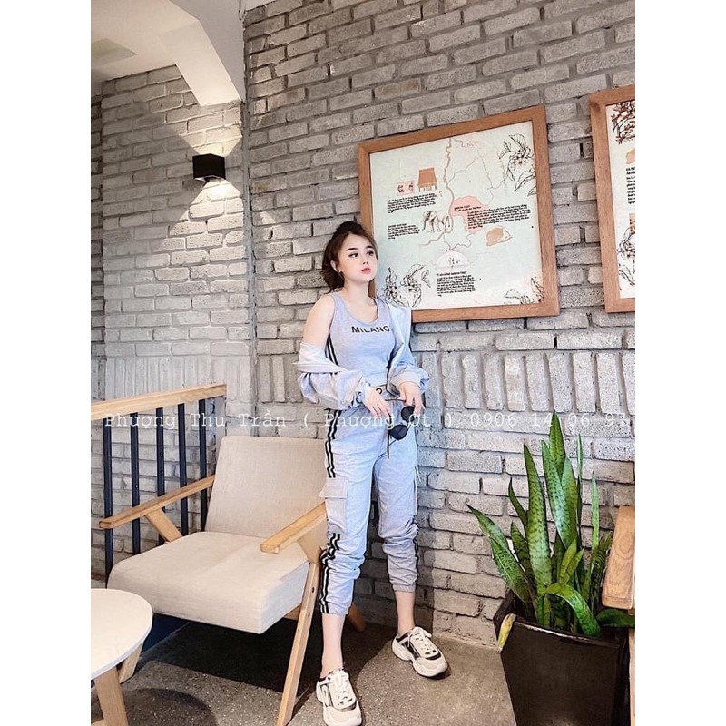 Sét nỉ 3 chi tiết L1