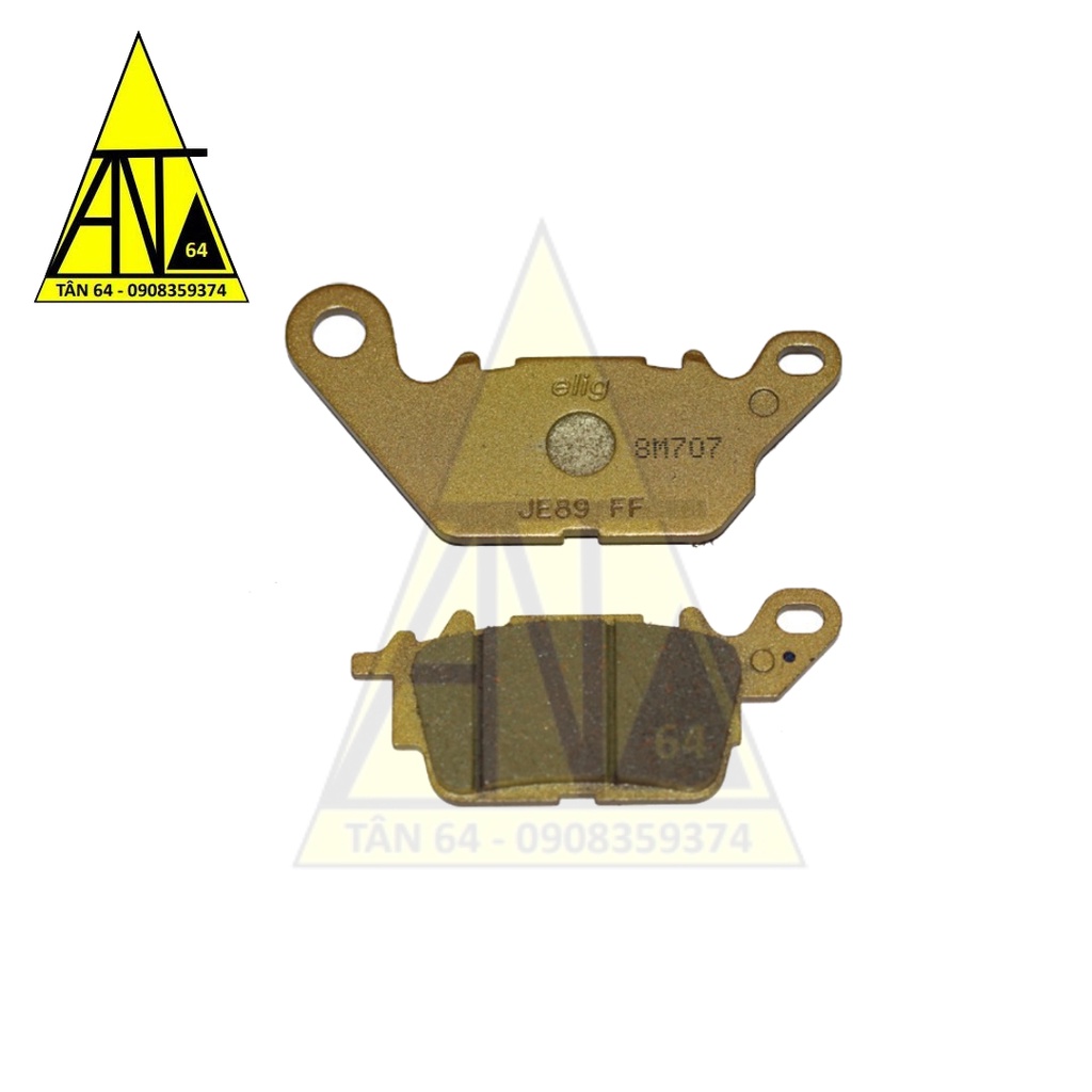 Bố Thắng Đĩa Trước - Exciter 150 Má Phanh Dầu Elig Chính Hãng