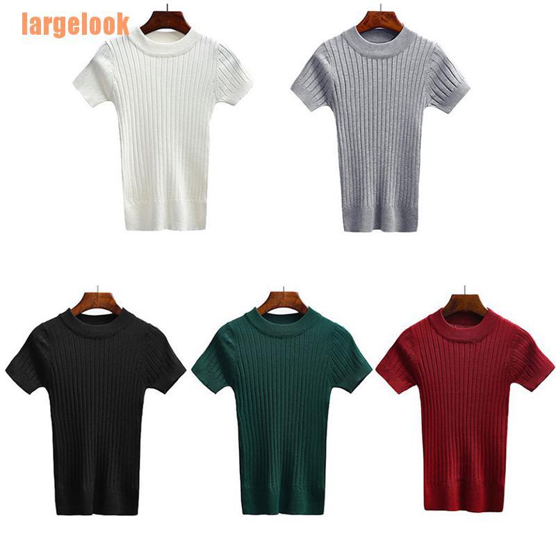 Áo Dệt Kim Cổ Tròn Mềm Mại Thời Trang Mùa Xuân Dành Cho Nữ